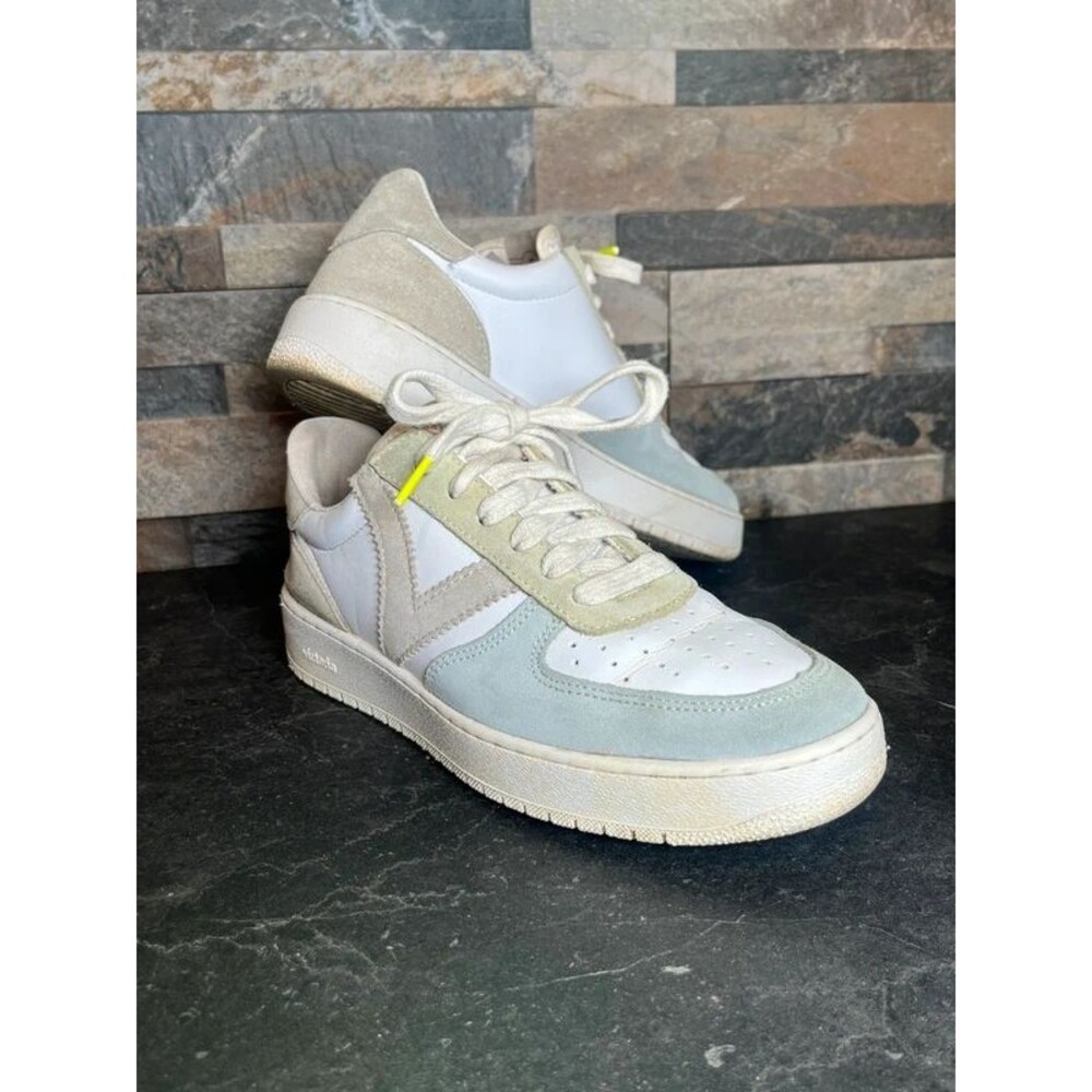 Victoria Madrid Trainers Lace Up Pastel Womens 7